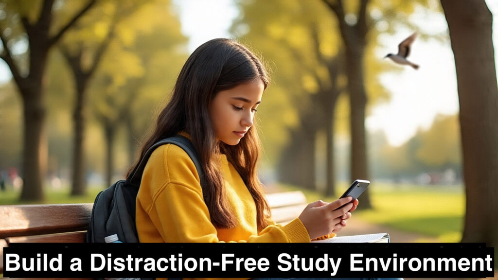 How to Stay Away from Distractions While Preparing for Exams? 4 Build a Distraction-Free Study Environment