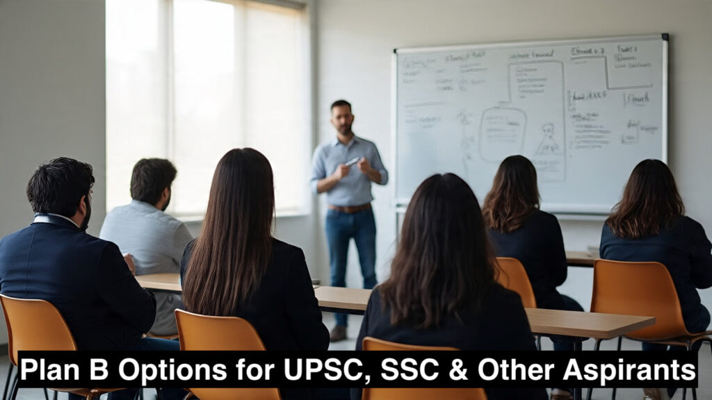 Top 10 Plan B Options for UPSC, SSC & Other Aspirants 3 Top 10 Plan B Options for UPSC, SSC and Other Aspirants