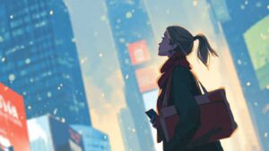 Girl Students in Government Exam Preparation