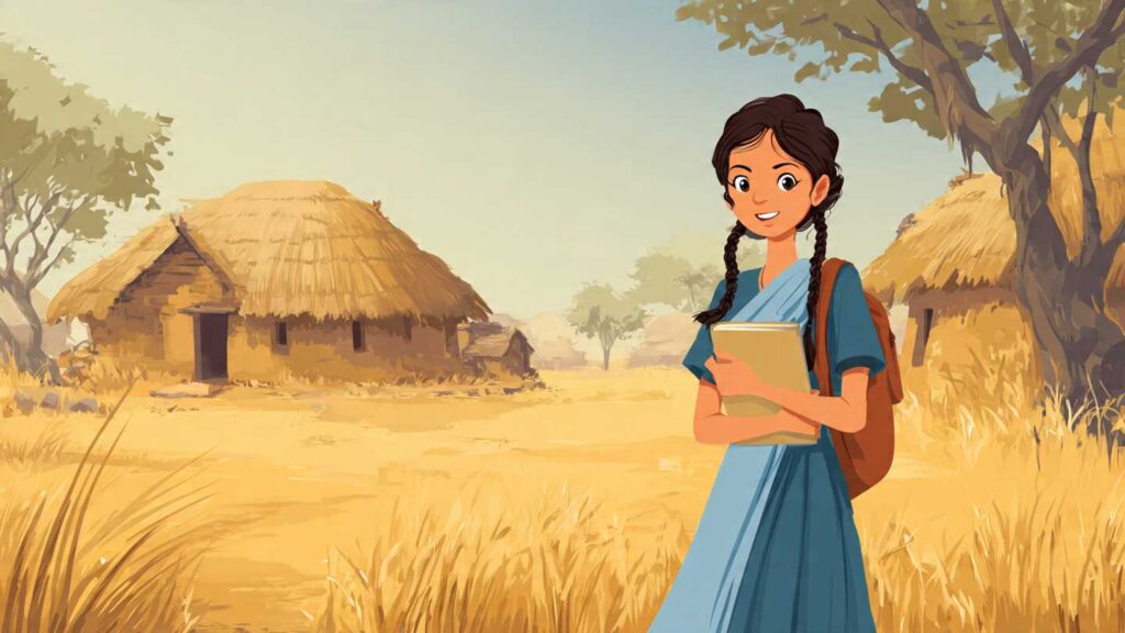 A Student's Silent Dream (Returning Home After Success)