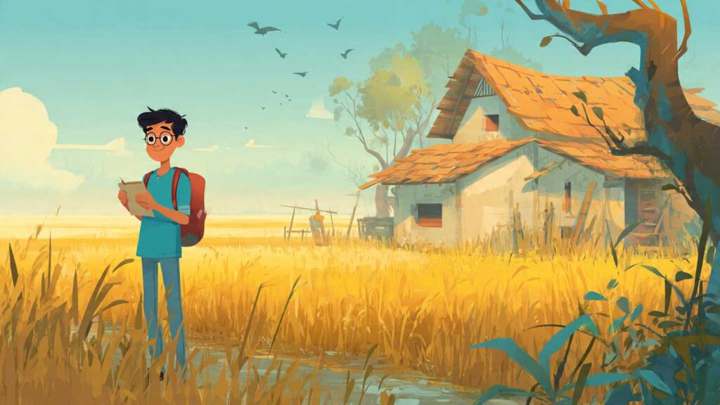 A Student's Silent Dream (Returning Home After Success) 3 A Student's Silent Dream (Returning Home After Success)